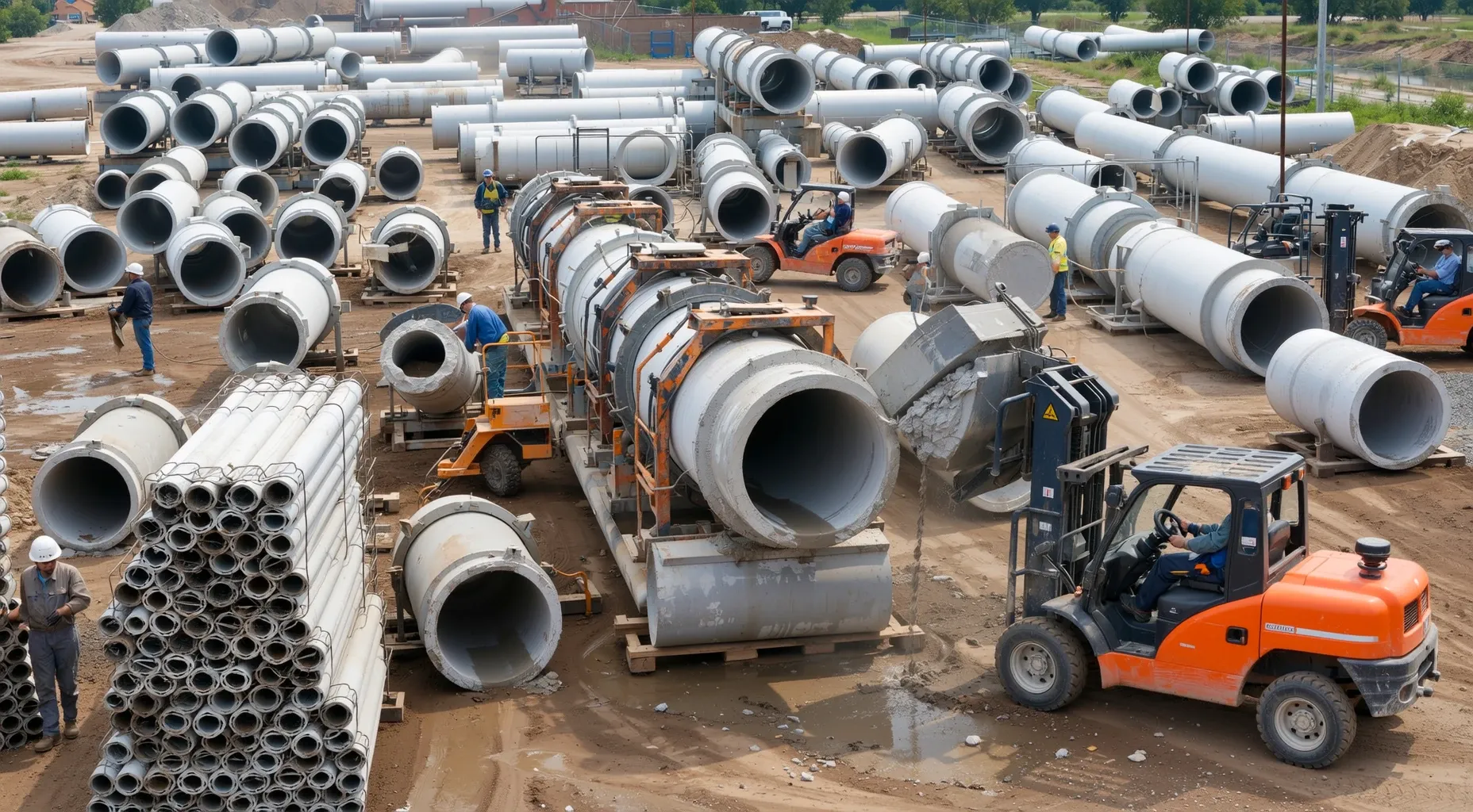 327332 Concrete Pipe Manufacturing